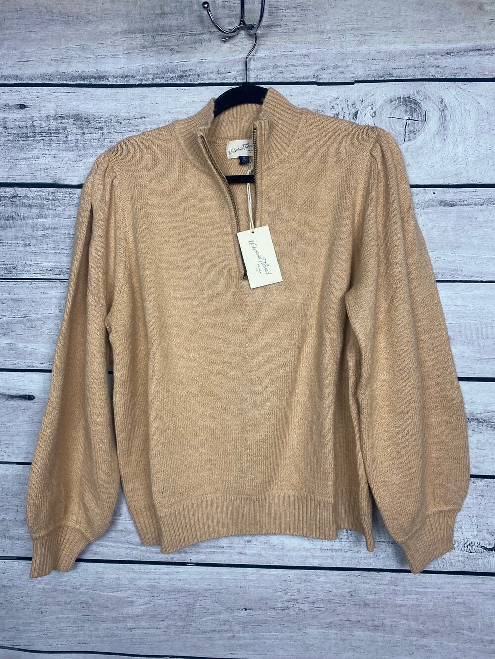 NWT - Universal Threads Women's Quarter Zip Long Sleeve Sweater - 1X